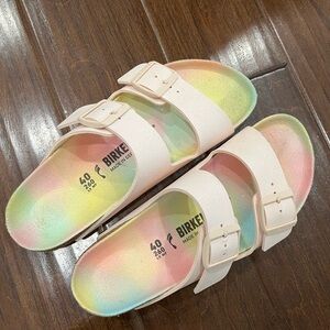 Pink Arizona Birkenstock Sandals